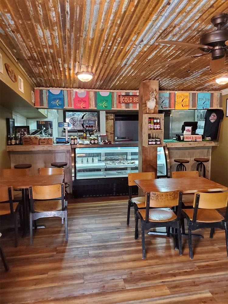 Tin Top original hall