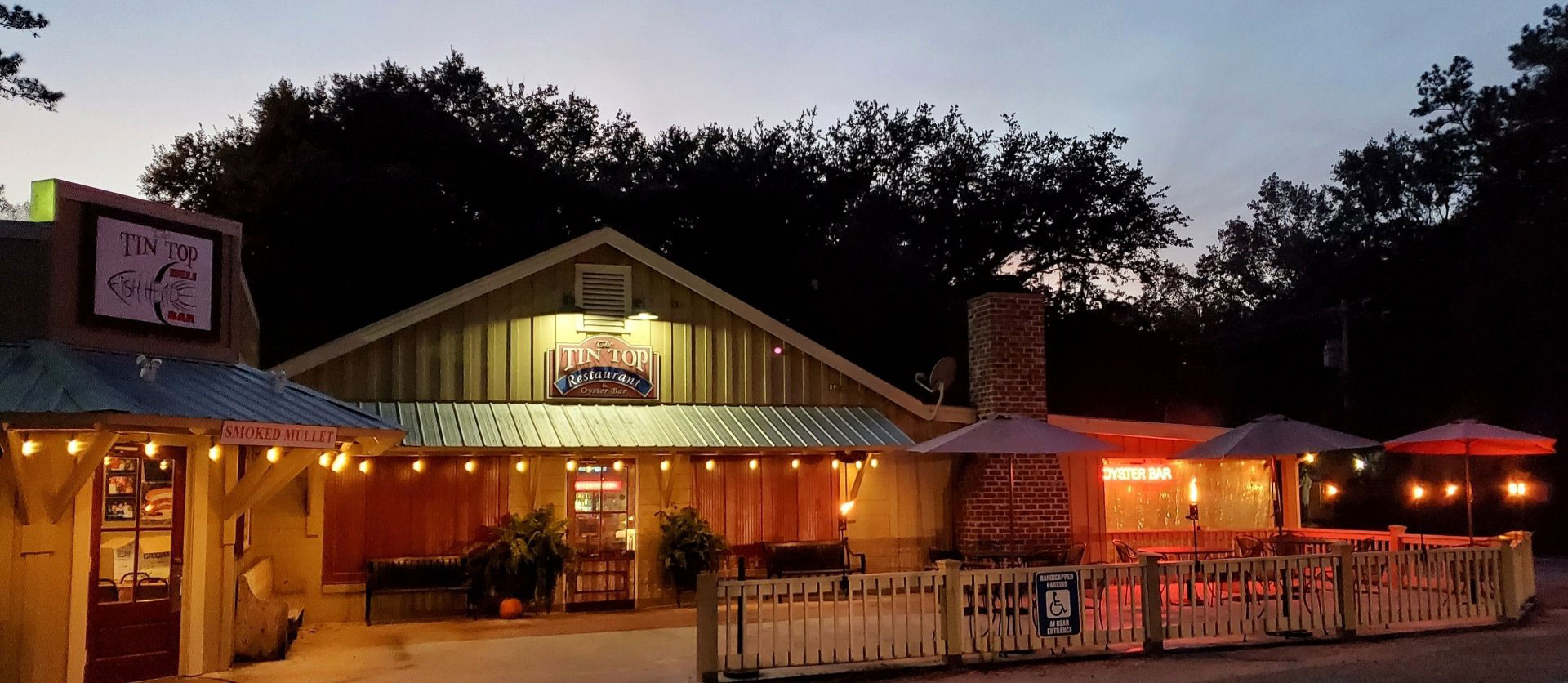 Old Tin Top Restaurant location