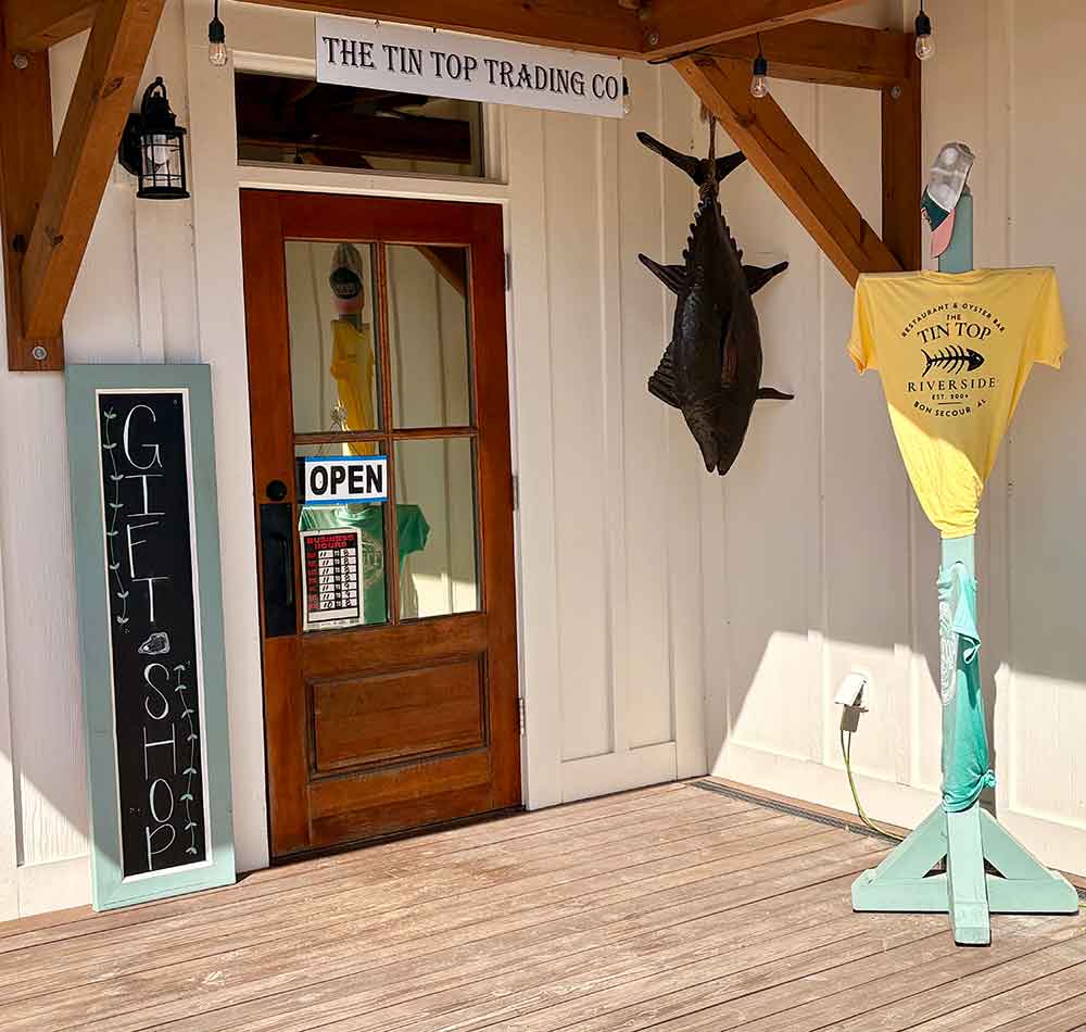 Tin Top Gift Shop storefront